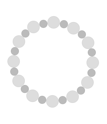 パワーストーンオーダーメイド エレガントな6mm×10mmブレスレット - 繊細ながらも目を引く