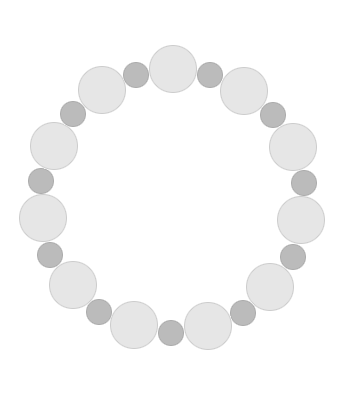 パワーストーンオーダーメイド 存在感抜群12mm×6mmブレスレット - 強力な魅力を放つ存在感