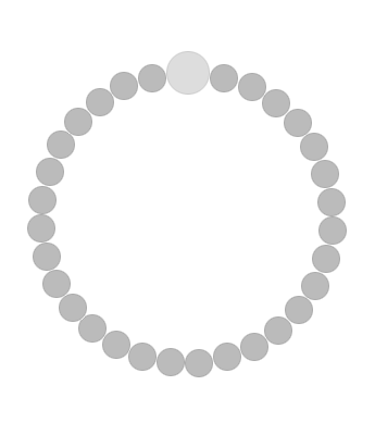 パワーストーンオーダーメイド かわいい6mm+10mmブレスレット - シンプルで魅力のデザイン