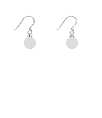 パワーストーンオーダーメイド 華やか10mmシルバーピアス - パーティーシーンで輝く