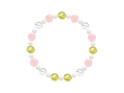 パワーストーンオーダーメイド 女性大人気4mm×8mmブレスレット - 女性からの支持が高い (1033207)