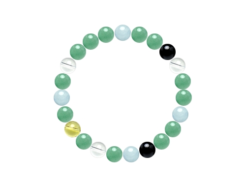 オーダーメイドブレスレット 定番の8mmブレスレット - 男女問わず人気デザイン、売れてます 手首:16cm (1033226)