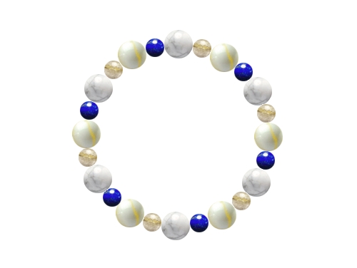 オーダーメイドブレスレット エレガントな6mm×10mmブレスレット - 繊細ながらも目を引く 手首:16cm (1033240)