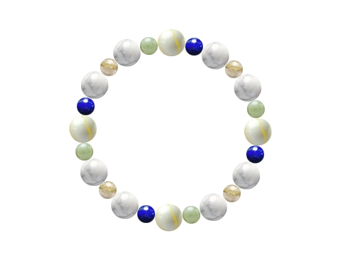 オーダーメイドブレスレット エレガントな6mm×10mmブレスレット - 繊細ながらも目を引く 手首:16cm (1033241)