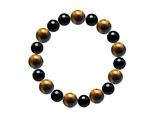 パワーストーンオーダーメイド パワフル10mm×12mmブレスレット - 存在感抜群の力強い一本 (1033269)