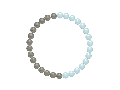 パワーストーンオーダーメイド 女性大人気の6mmブレスレット - 身につけやすく女性に愛される (1033270)