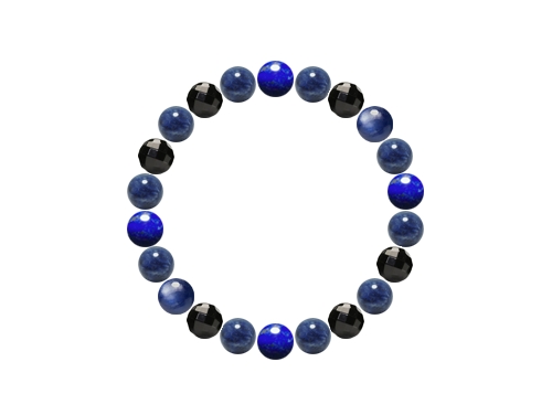 オーダーメイドブレスレット 定番の8mmブレスレット - 男女問わず人気デザイン、売れてます 手首:15cm (1033271)