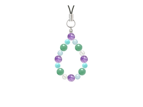 パワーストーンオーダーメイド 4mm×6mmおしゃれストラップ - 個性的で魅力的なデザイン (1033283)