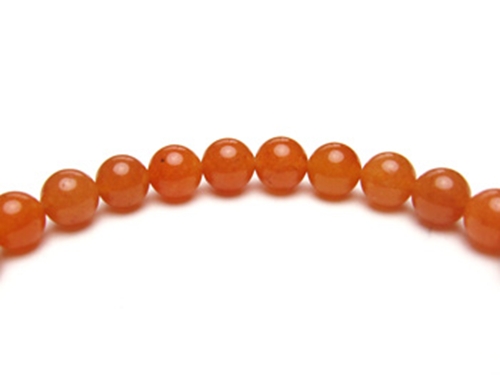 パワーストーンブレスレット オレンジアベンチュリンAAA(5月誕生石)6ミリ 仕事運 ワンカラーブレス [サイズ選べる][日本製][送料無料] (10377)
